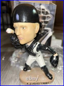 A. J. PIERZYNSKI CHICAGO WHITE SOX BOBBLEHEAD Season Ticket Holder RARE VINTAGE