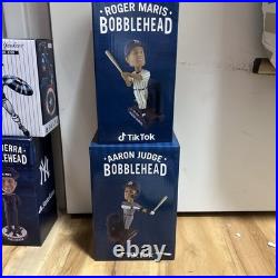 Aaron Judge 62 HRs And Roger Maris 61 HRs New Bobblehead Set READ DISCRIPTION