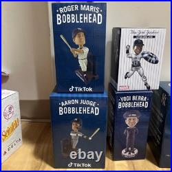 Aaron Judge 62 HRs And Roger Maris 61 HRs New York Yankees Bobblehead Set