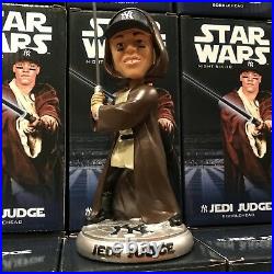 Aaron Judge Bobblehead Qty 2 SGA 2022 & 2018 Star Wars Jedi New York Yankees