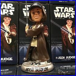 Aaron Judge Jedi & Anthony Rizzo New York Yankees MLB Star Wars Bobblehead SGA