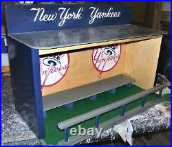 Aaron Judge New York Yankees bobble head display case with felt floor