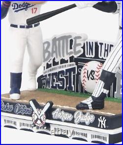 Aaron Judge & Shohei Ohtani NY Yankees & LA Dodgers Battle Bronx Bobblehead FOCO