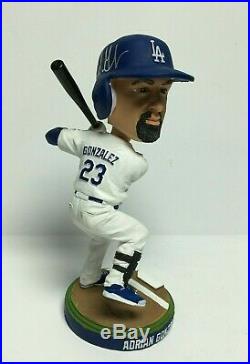 Adrian Gonzalez Signed Los Angeles Dodgers 2013 SGA Baseball Bobblehead PSA