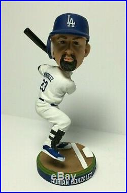 Adrian Gonzalez Signed Los Angeles Dodgers 2013 SGA Baseball Bobblehead PSA