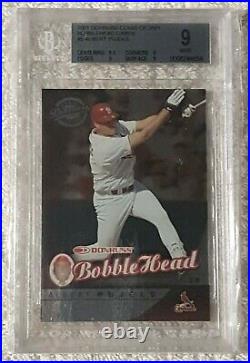 Albert Pujols 2001 Donruss Bobblehead #5 335/2000 Rc Rookie Bgs 9 Cardinals