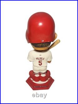 Albert Pujols Knucklehead St Louis Cardinals Bobblehead Red Base Rare 2007 MLB