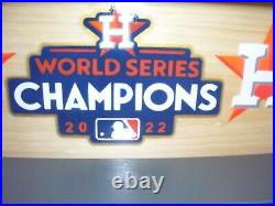 Alex Bregman bobble head Houston Astros Bobble Head Display Case WS 2022 felt
