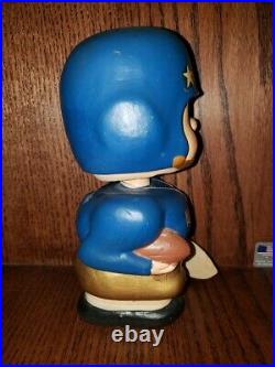 All American Football Bank 1960 Mint w Tag Bobble Head/Nodder/Bobbing Head