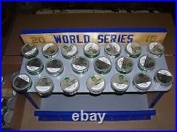 Anaheim Angels Bobble Head Display Case with A logo Handcrafted Pinewood