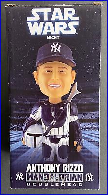 Anthony Rizzo Mandalorian New York Yankees Star Wars bobblehead 5/12 2023 SGA