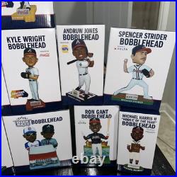 Atlanta Braves 2023 Bobblehead Set Truist Park / No Blooper