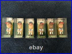 Atlanta Braves Baseball Chipper Maddux Glavine MLB Mini Bobblehead Set UDA NIB