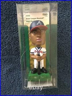 Atlanta Braves Baseball Chipper Maddux Glavine MLB Mini Bobblehead Set UDA NIB