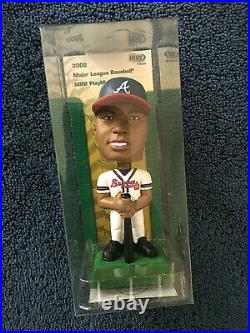 Atlanta Braves Baseball Chipper Maddux Glavine MLB Mini Bobblehead Set UDA NIB