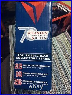 Atlanta Braves Bobble head Collection /Lot