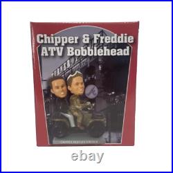 Atlanta Braves Chipper Jones And Freddie Freeman ATV Rescue Bobblehead