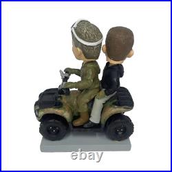 Atlanta Braves Chipper Jones And Freddie Freeman ATV Rescue Bobblehead