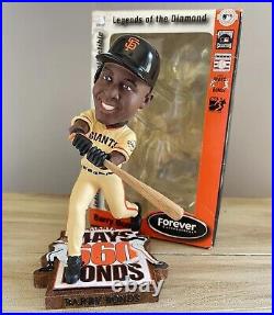 BARRY BONDS San Francisco Giants 660 Home Run Club (Willie Mays) Bobblehead NIB