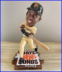 BARRY BONDS San Francisco Giants 660 Home Run Club (Willie Mays) Bobblehead NIB