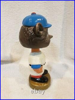 BEAUTIFUL 1964-67 Chicago Cubs Gold Round Base Bobblehead, VINTAGE&NICE