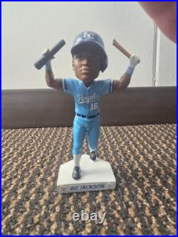 BO JACKSON BAT BREAK BOBBLEHEAD! Special Edition Royals Charities New In Box