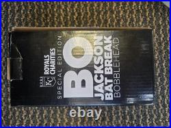 BO JACKSON BAT BREAK BOBBLEHEAD! Special Edition Royals Charities New In Box