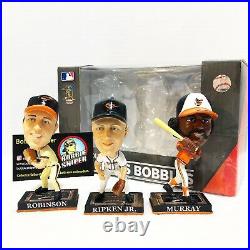 BROOKS ROBINSON EDDIE MURRAY CAL RIPKEN Orioles Legends Baltimore Bobble Head