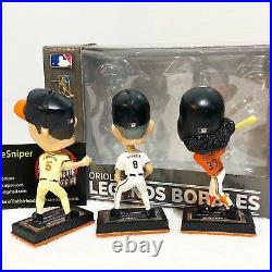 BROOKS ROBINSON EDDIE MURRAY CAL RIPKEN Orioles Legends Baltimore Bobble Head