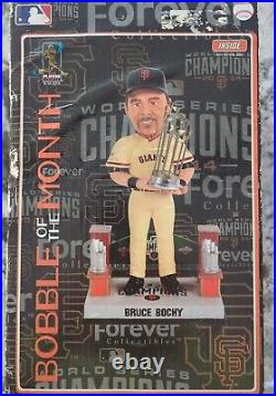 BRUCE BOCHY Bobblehead 2010, 2012, 2014 World Series Trophy San Francisco GIANTS