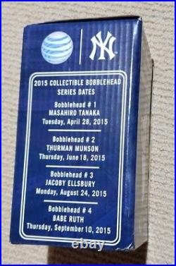 Babe Ruth Bobblehead New York Yankees SGA 4/23/2016 NIB