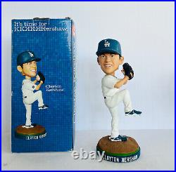 Backwards K Variant Clayton Kershaw 2011 Los Angeles Dodgers Bobblehead SGA