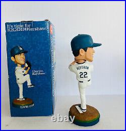 Backwards K Variant Clayton Kershaw 2011 Los Angeles Dodgers Bobblehead SGA