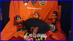 Baltimore Orioles Mascot Bobblehead Collection, 2002, Old Bay & HOF BIRD +Bonus