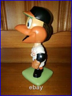 Baltimore Orioles Nodder/Bobbin Head 1963 Green Base Mint Vibrant Colors Unique