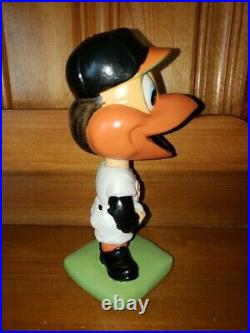 Baltimore Orioles Nodder/Bobbin Head 1963 Green Base Mint Vibrant Colors Unique