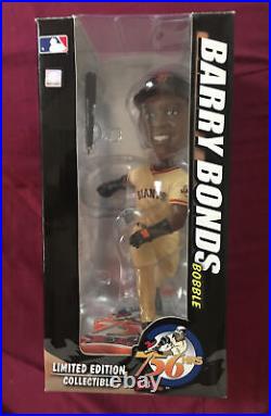 Barry Bonds Bobble Head Bobblehead 756 HRS Base Black Bat Forever Collectibles