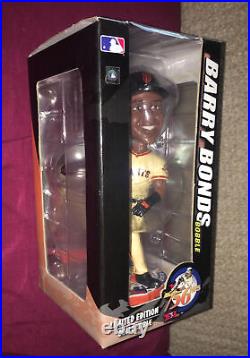 Barry Bonds Bobble Head Bobblehead 756 HRS Base Black Bat Forever Collectibles