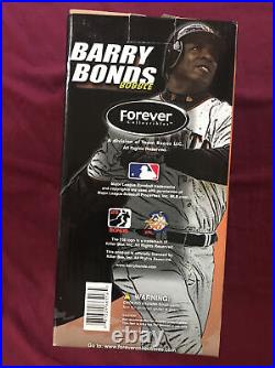 Barry Bonds Bobble Head Bobblehead 756 HRS Base Black Bat Forever Collectibles