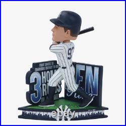 Ben Rice New York Yankees 3 Home Run Game Bobblehead MLB Baseball