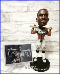 Bo Jackson Bo Knows Custom Bobblehead Raiders Royals Plus Card