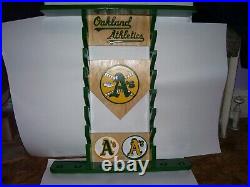 Bobble head shelf Oakland A's holds up to 19 bobble heads Bats & Balls Wall Hung