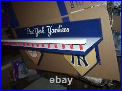 Bobble heads Yankees Display shelf 8 x 36 inches