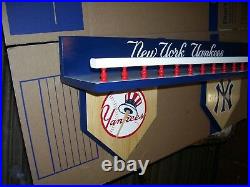 Bobble heads Yankees Display shelf 8 x 36 inches