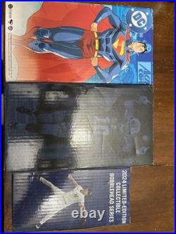 Bobblehead Lot W cards Aaron Judge/Eli Manning/Gerrit Cole new read description