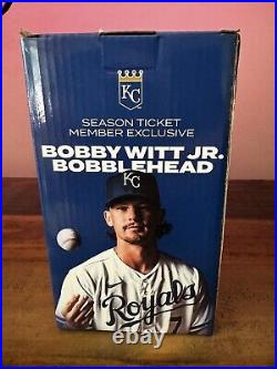 Bobby Witt Jr. 2023 STM Exclusive DUAL Bobblehead Standout Rookie KC Royals NIB