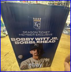 Bobby Witt Jr. SGA 2023 Royals STM Exclusive, Dual Bobblehead 20/30 New In Box