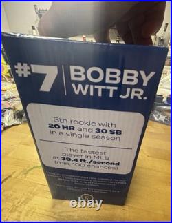 Bobby Witt Jr. SGA 2023 Royals STM Exclusive, Dual Bobblehead 20/30 New In Box
