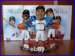 Boston Red Sox Benintendi, Betts & Bogaerts Splash Series Bobbleheads Set of 3