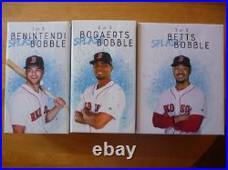 Boston Red Sox Benintendi, Betts & Bogaerts Splash Series Bobbleheads Set of 3